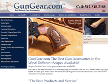 Tablet Screenshot of gungear.com